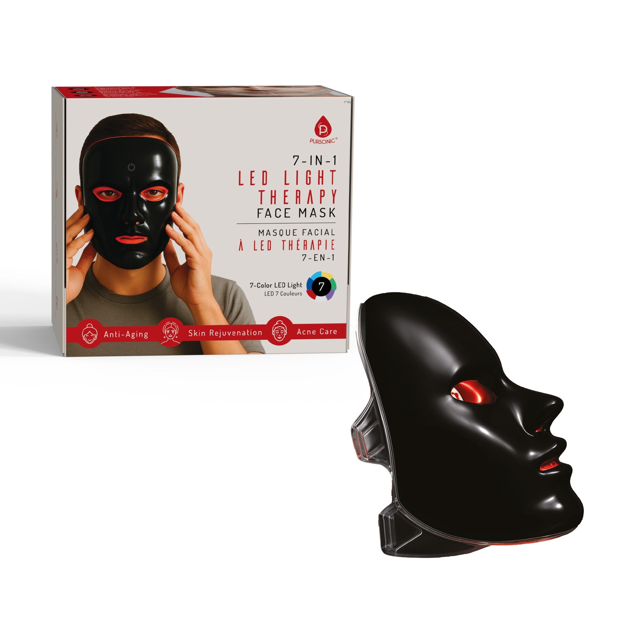 The Lumina Pro LED Shield - LED Light Therapy Face Mask