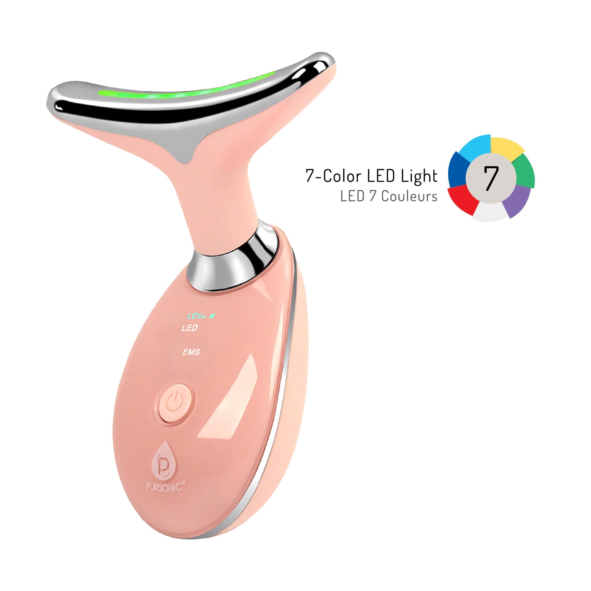 LED Light Therapy Beauty Device - Face & Neck Sculpting Wand